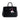 Malibu Sugar Black and White Designer Inspired Tote Bag