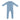 Kyte Baby Slate Ribbed Zipper Footie